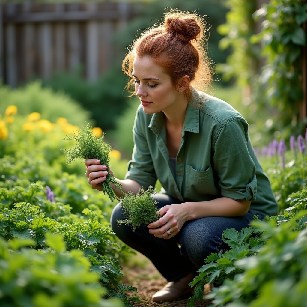 Ierburi aromatice locale din grădina casei